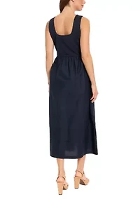 Women's Sleeveless Twofer Dress