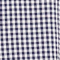 Women's Sleeveless Ruffe Gingham Mini Dress