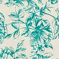 Women's Short Sleeve Square Neck Ditsy Floral Dress