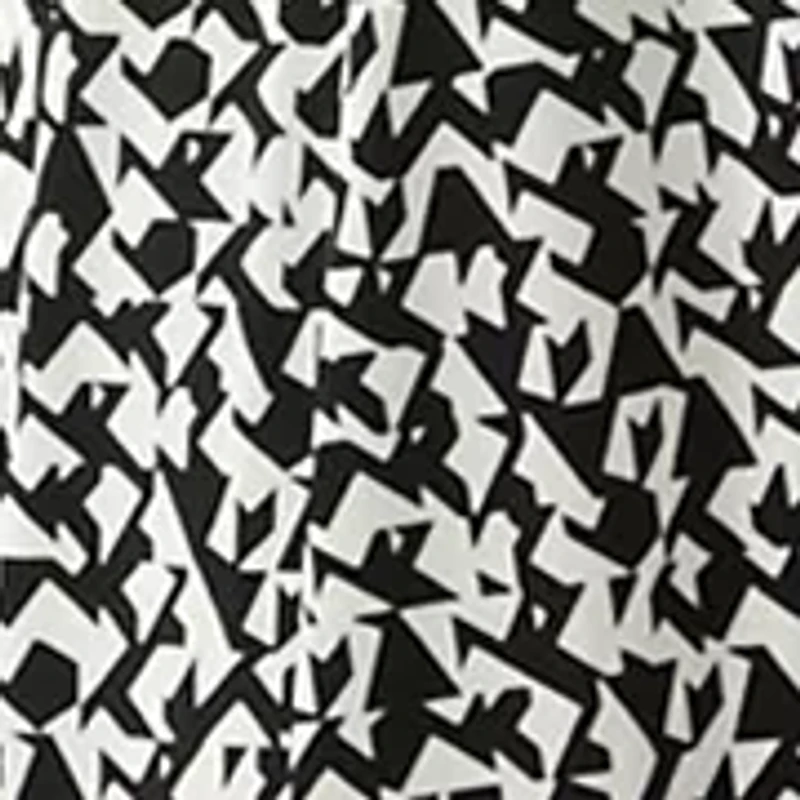 Women's Asymmetric Printed A-Line Dress
