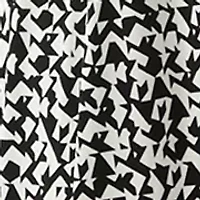 Women's Asymmetric Printed A-Line Dress