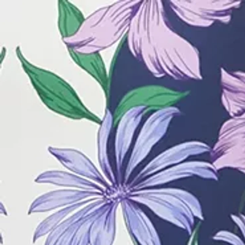 Women's Sleeveless Square Neck Floral Scuba Dress