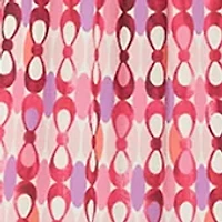 Women's Printed Bubble Crepe Smocked Waist Tiered Maxi Dress