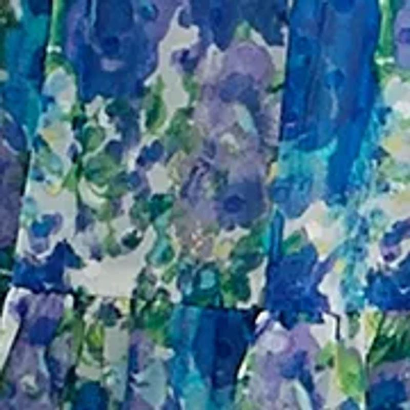 Plus Tiered Smocked Waist Dress