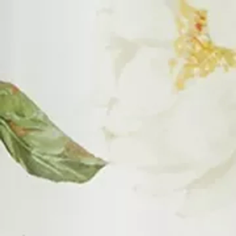 Women's Long Sleeve V-Neck Floral Print Midi Dress