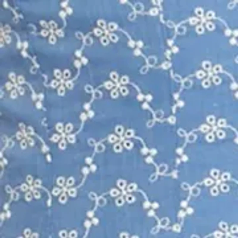 Women's Sleeveless Square Neck Eyelet Midi Dress