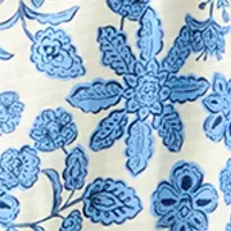 Women's V-Neck Floral A-Line Dress