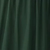 Women's 3/4 Sleeve Belted Tiered Bottom Midi Fit and Flare Dress