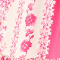 Women's Floral V-Neck Mini Dress