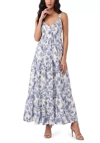 Women's Floral Sweetheart Shift Dress