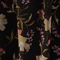 Plus Tiered Floral A-Line Dress