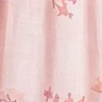 Plus Floral Twist Front A Line Dress