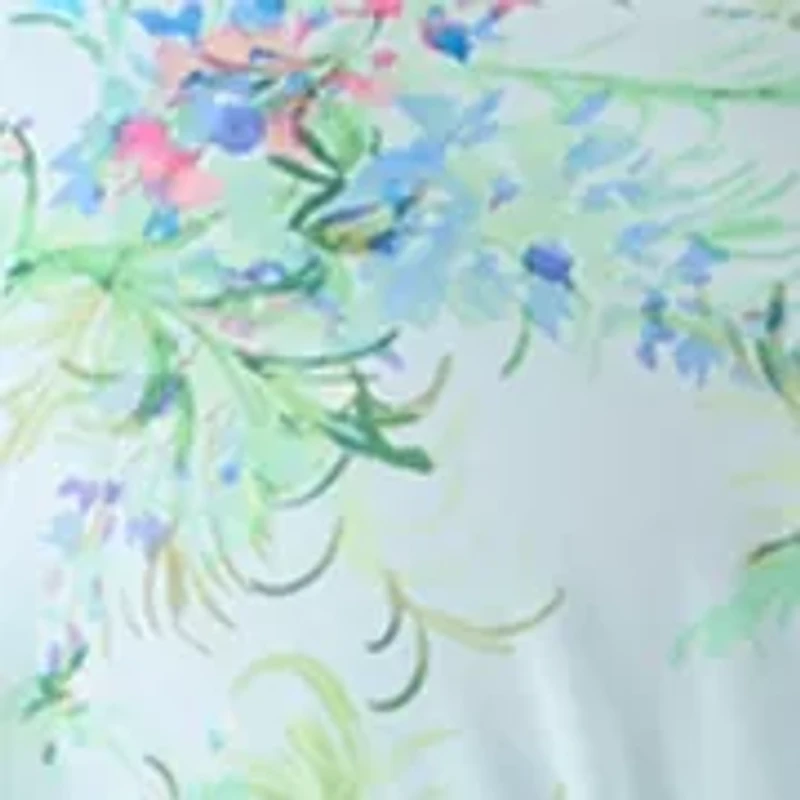 Plus A-Line Chiffon Mini Dress