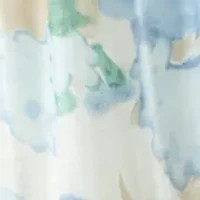Plus Twist V-Neck Floral Dress