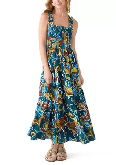 Women's Smocked Bodice Patio Dress