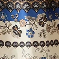 Women's Soft V-Neck Tiered Printed Short Dress