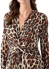 Women's Twist Front Maxi Dress