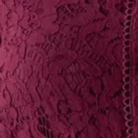 Petite Tiered Lace Shirtdress