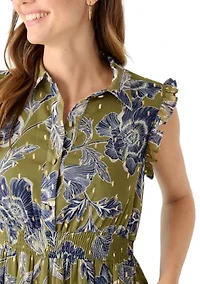 Women's Smocked Waist Dress