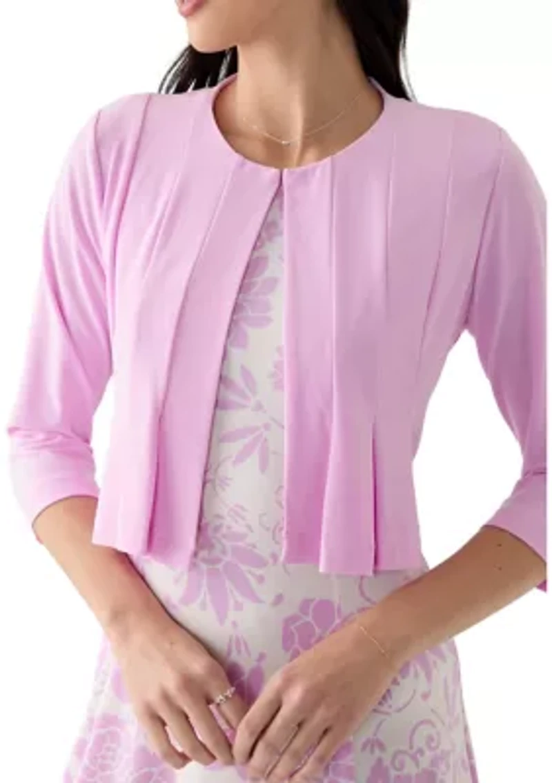 Women's Floral Print Jacket Dress