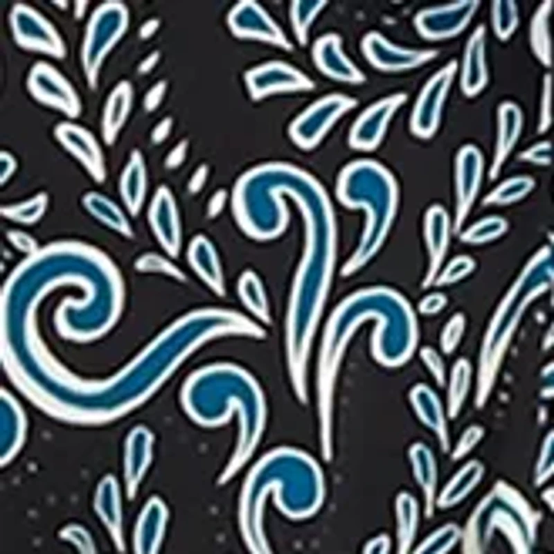 Women's Printed Dress with Solid Jacket