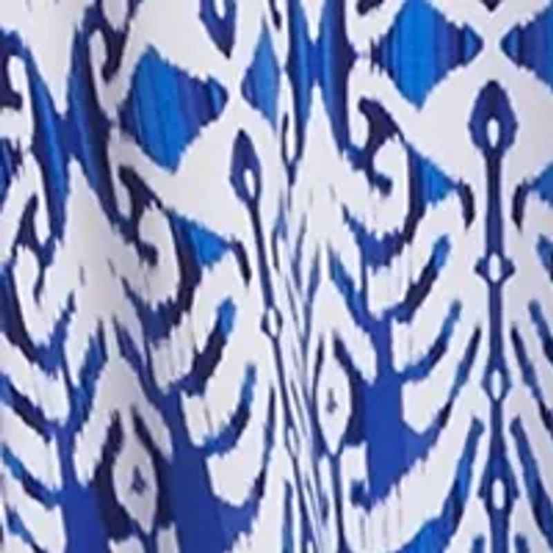 Women's 3/4 Sleeve Printed Jacket Dress