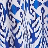 Women's 3/4 Sleeve Printed Jacket Dress