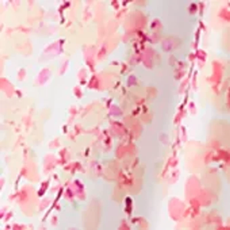 Women's Floral Print Dress and Jacket Set