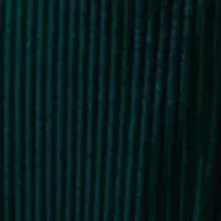 Women's 3/4 Sleeve Wrap Burnout Stripe Velvet Dress