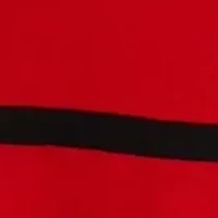 Plus 3/4 Sleeve Two-Tone Windowpane Fit and Flare Sweater Dress