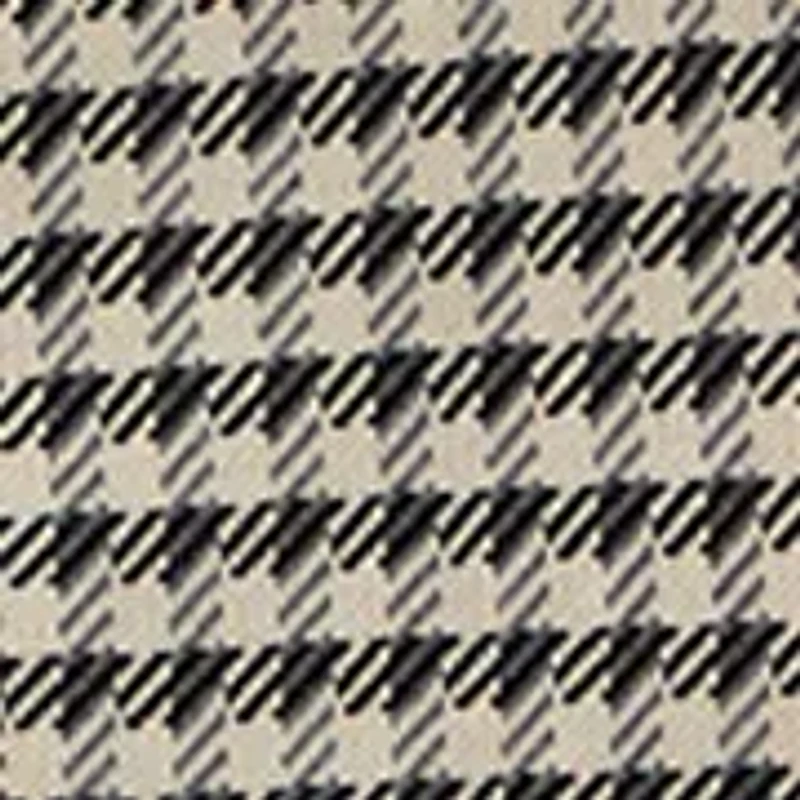 Plus Crew Neck Houndstooth Cardigan and Sheath Dress Set