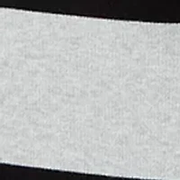 Plus Striped 3/4 Sleeve Sheath Sweater  Dress