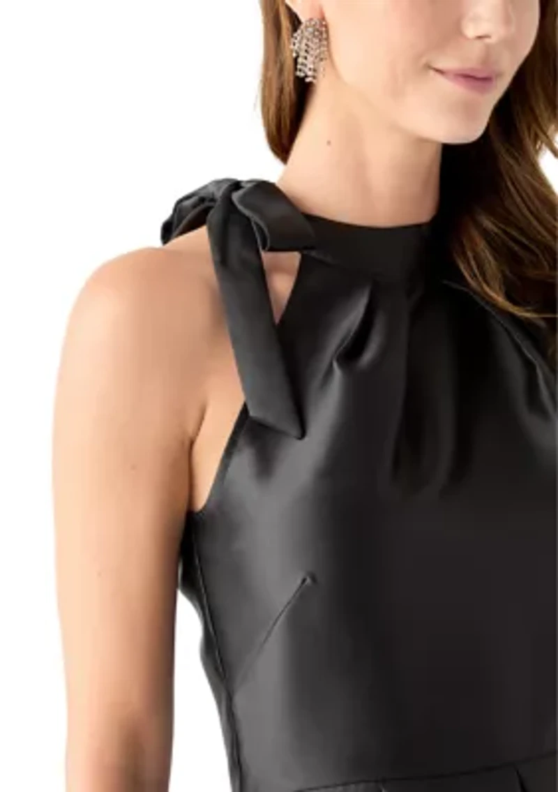 Women's Sleeveless Halter Dress