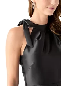 Women's Sleeveless Halter Dress