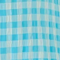 Plus Gingham Midi Dress