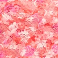 Women's Sleeveless Belted Ditsy Printed Lace Fit and Flare Dress