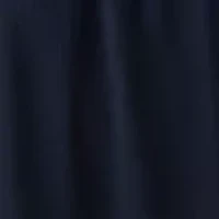 Plus Solid Chiffon Fit and Flare Dress