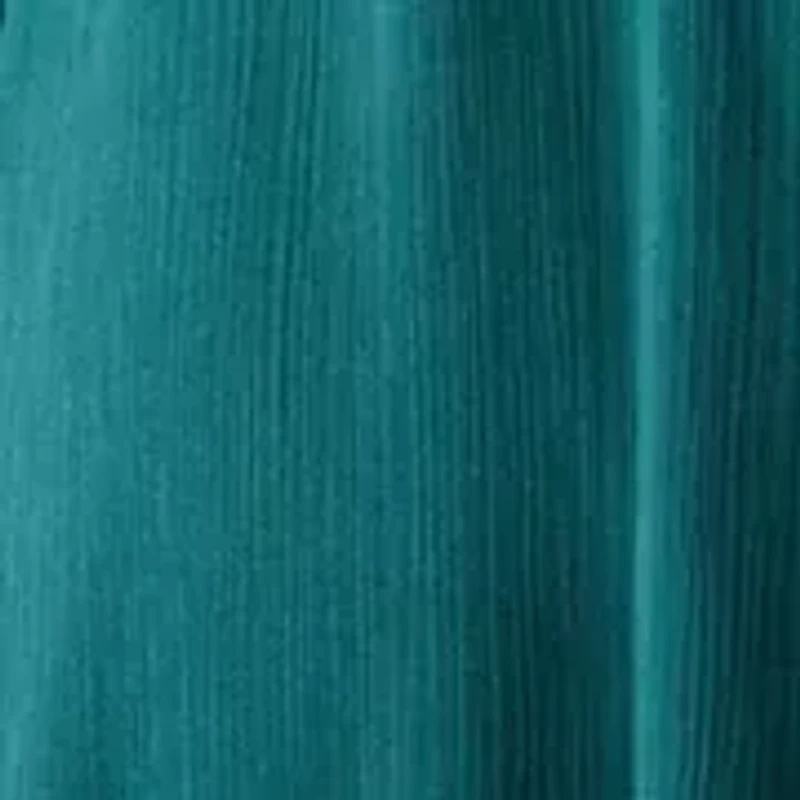 Women's Long Sleeve V-Neck Tie Waist Solid Satin Fit and Flare Dress