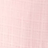 Plus Short Sleeve Crew Neck Dot Print Chiffon Dress