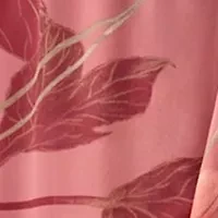 Women's 3/4 Sleeve Floral Chiffon Maxi Dress