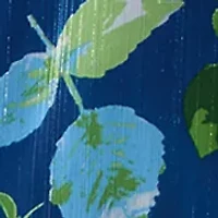 Women's Mock Neck Long Sleeve Chiffon Midi Dress