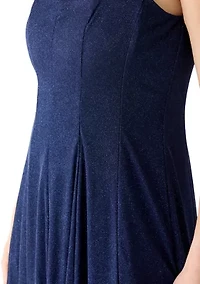 Women's Sleeveless Square Neck Gown