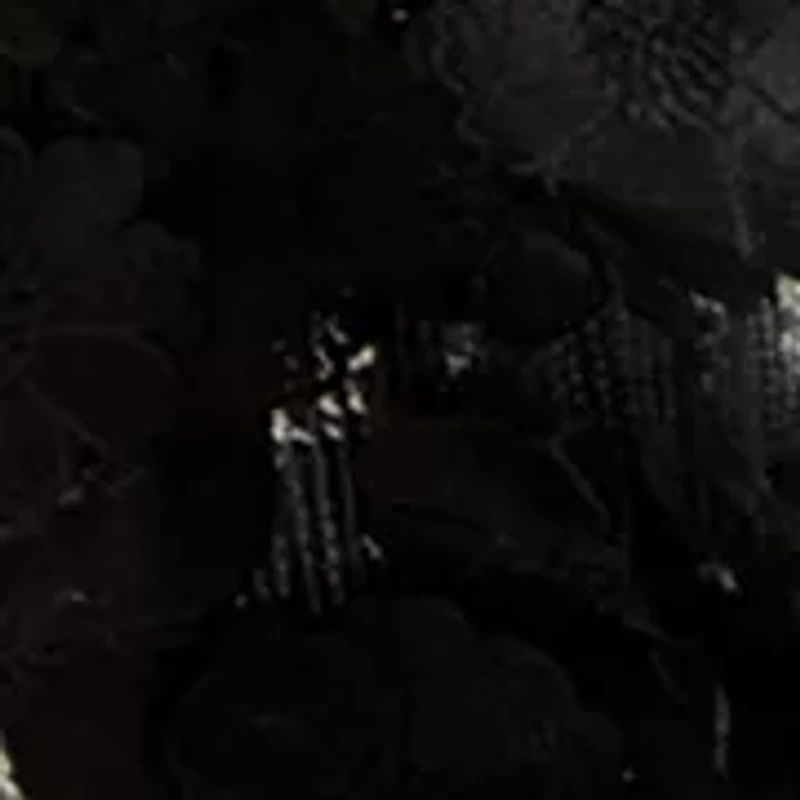 Women's Sleeveless Square Neck Sequin Embellished Gown