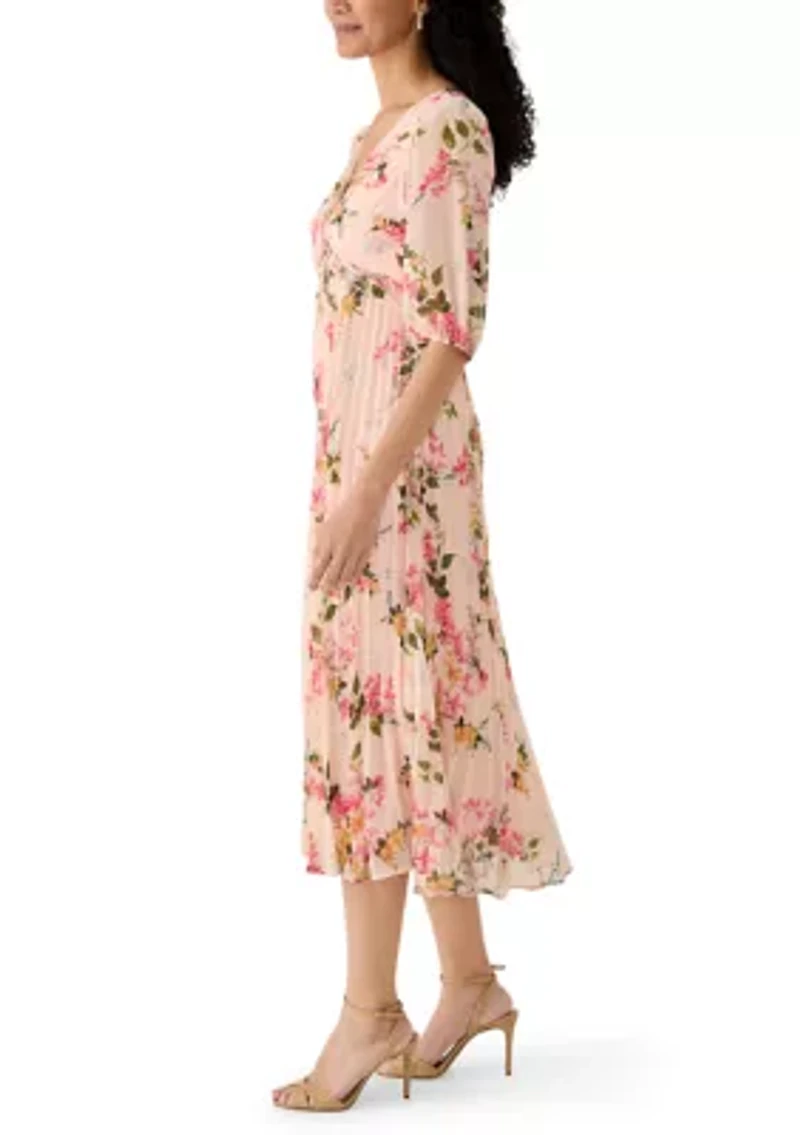 Women's Floral Midi Dress