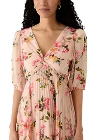 Women's Floral Midi Dress