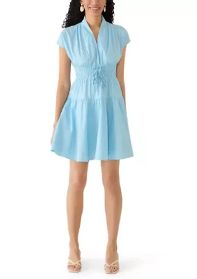 Women's Bow Waist Mini Dress
