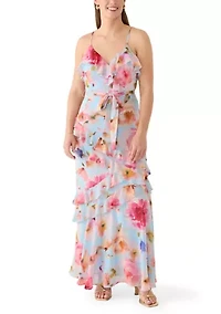 Women's Sleeveless Ruffle Dress