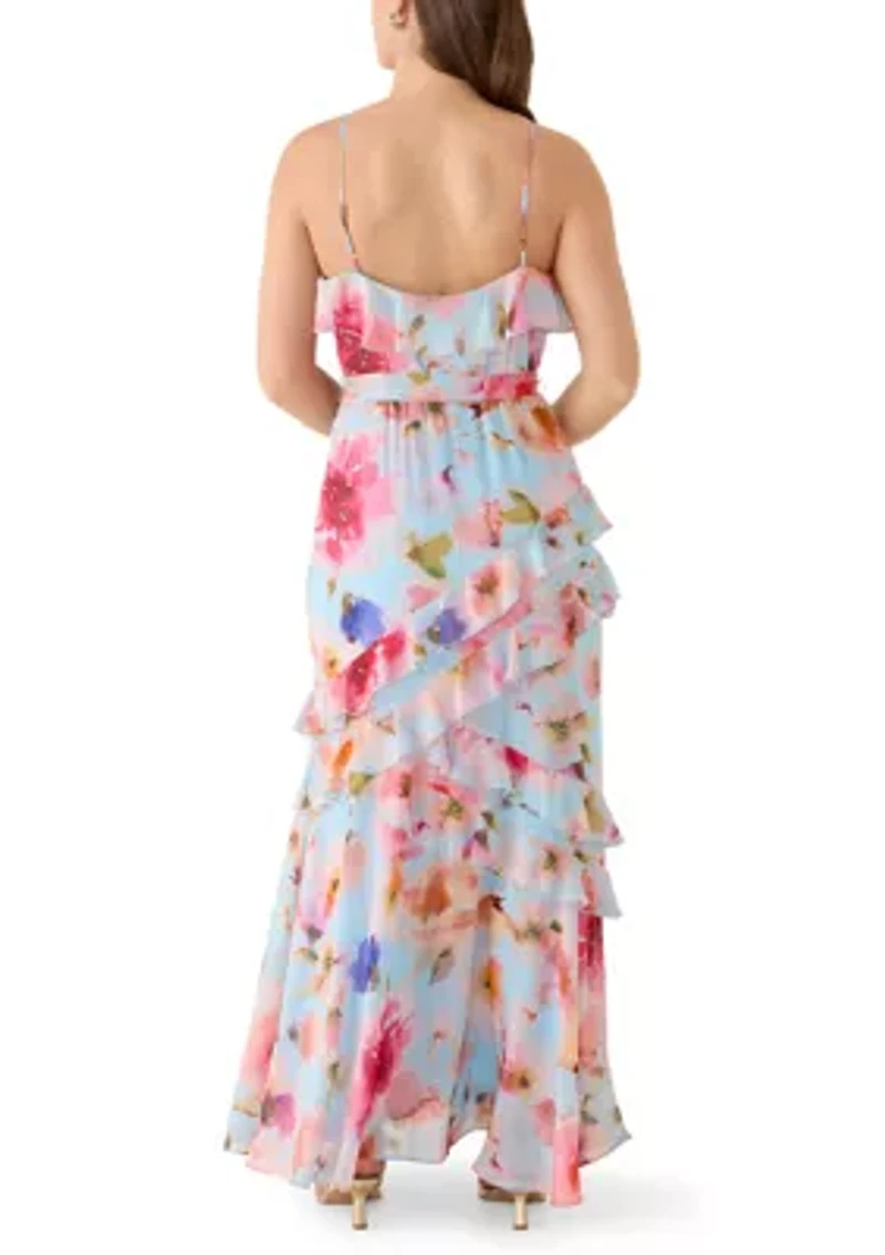 Women's Sleeveless Ruffle Dress