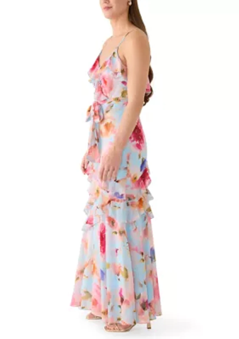 Women's Sleeveless Ruffle Dress