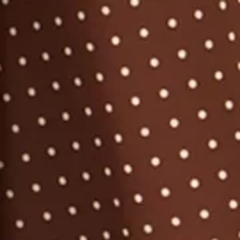 Women's Dot Print Crepe A-Line Dress